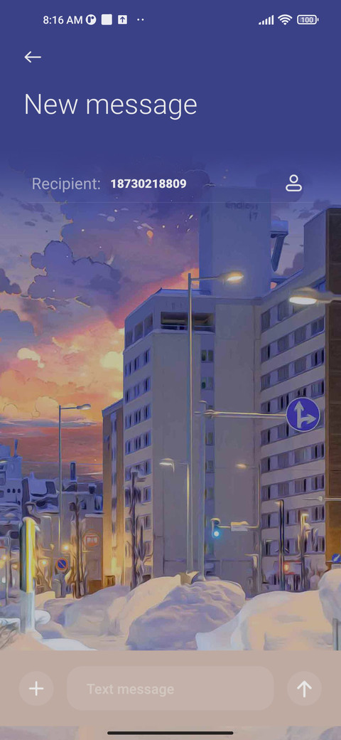 White anime world screenshot