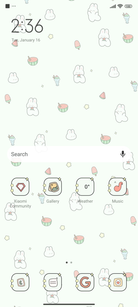 Flat Cute Cute screenshot