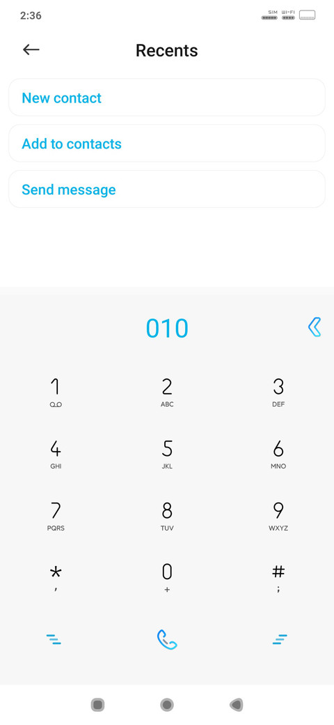 Zen Bluer LineUi screenshot