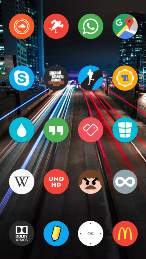 Android Oreo Theme screenshot