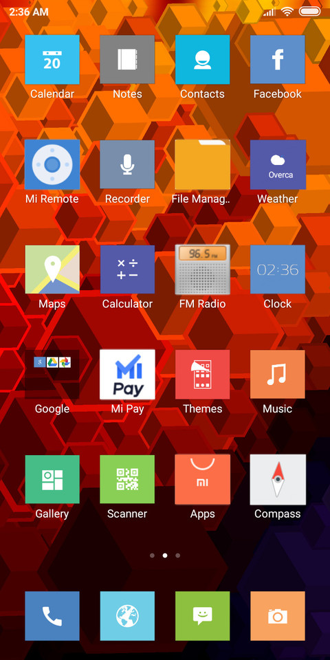 Quadrangle screenshot