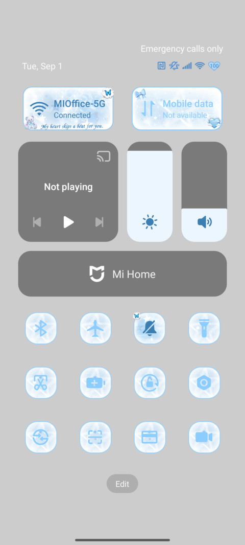 Ice Blue Star screenshot