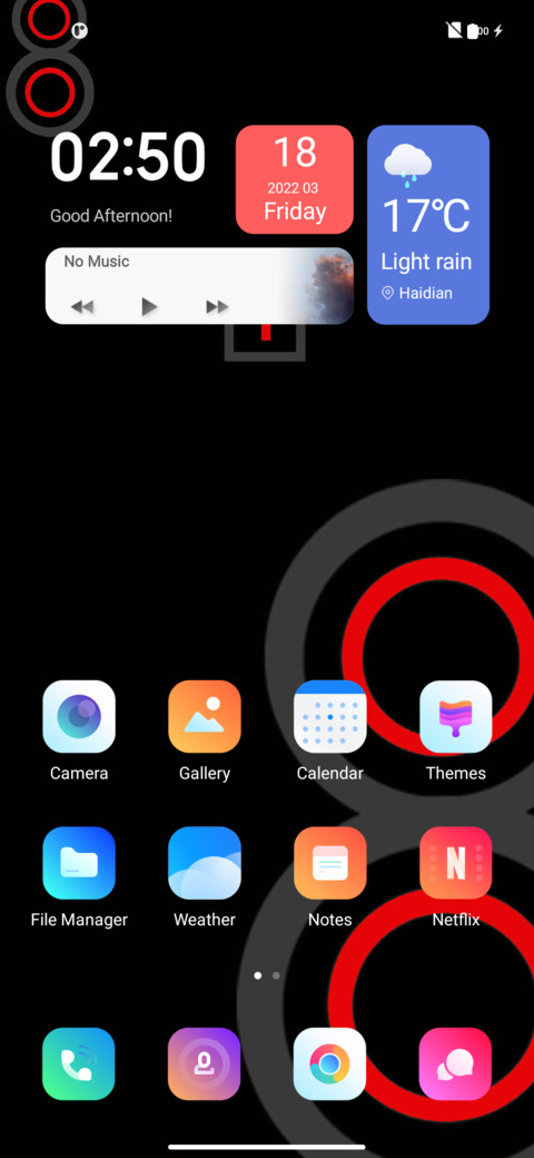 oNeUi screenshot