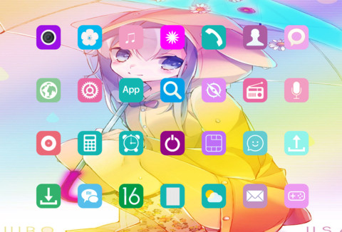 （好评返现）性感动漫少女+自由桌面 screenshot