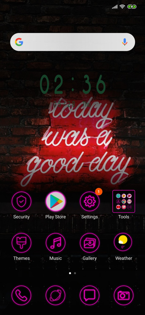 Neon - Text  Dark _3MDS screenshot