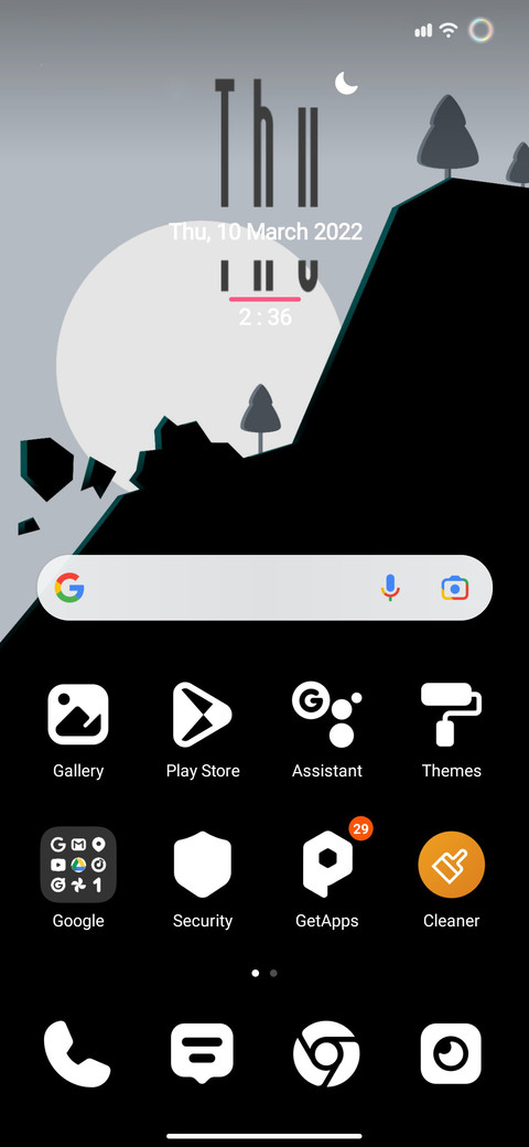 Dark Minimal IZ screenshot