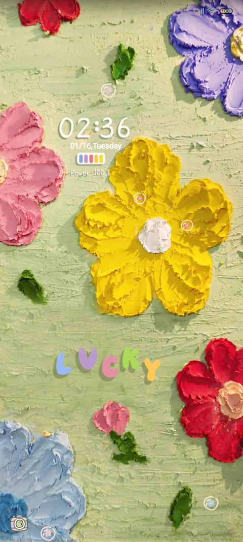 Canvas flower screenshot