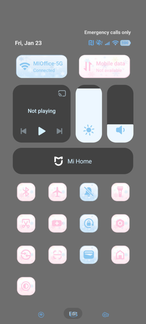 Snowflakes screenshot