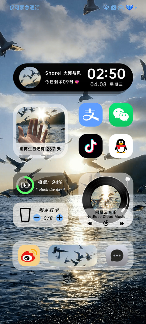氛围感 自由飞鸟 screenshot