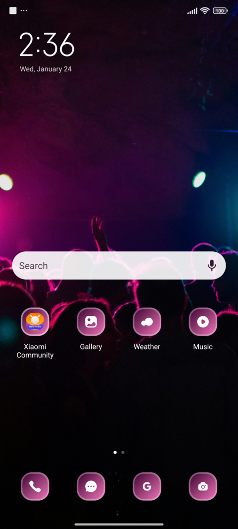 Neon Crowd screenshot