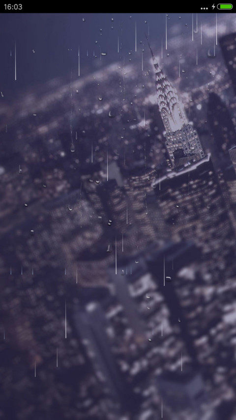 (下雨特效)Line plus(标准版+双锁屏) screenshot