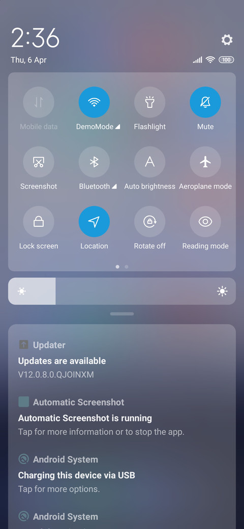 Landscape screenshot