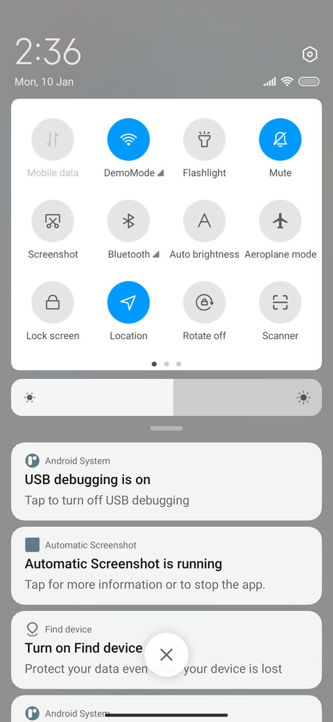 Cyan screenshot