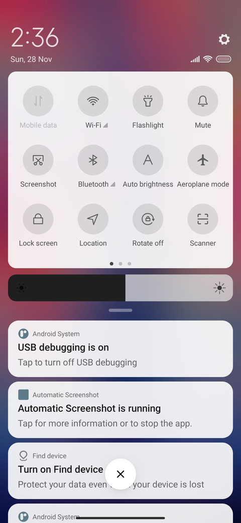 Tree screenshot