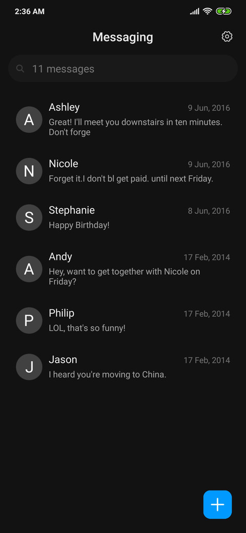 Crispy Dark v11 screenshot
