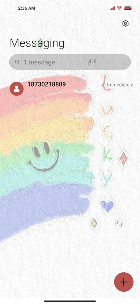 Lucky oil painting screenshot