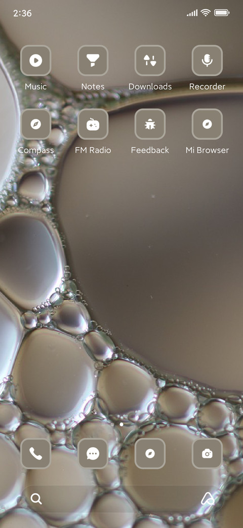 Bubble screenshot