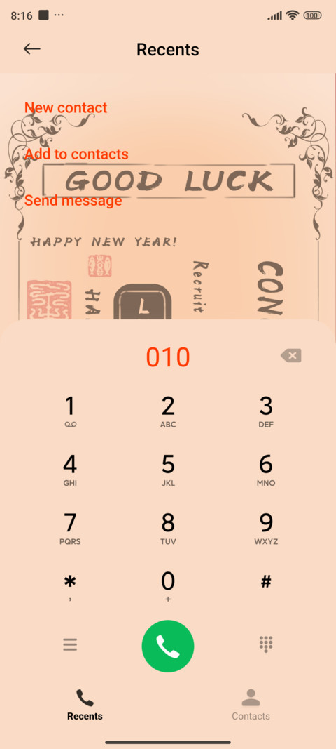 Various blessings screenshot