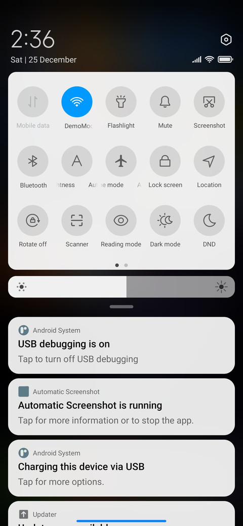 Infinity screenshot