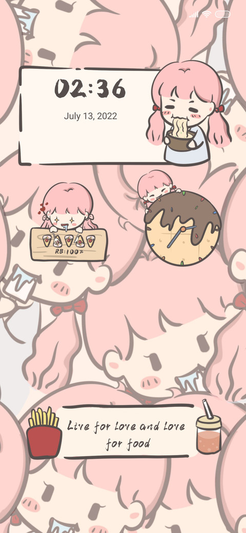 foodie girl screenshot