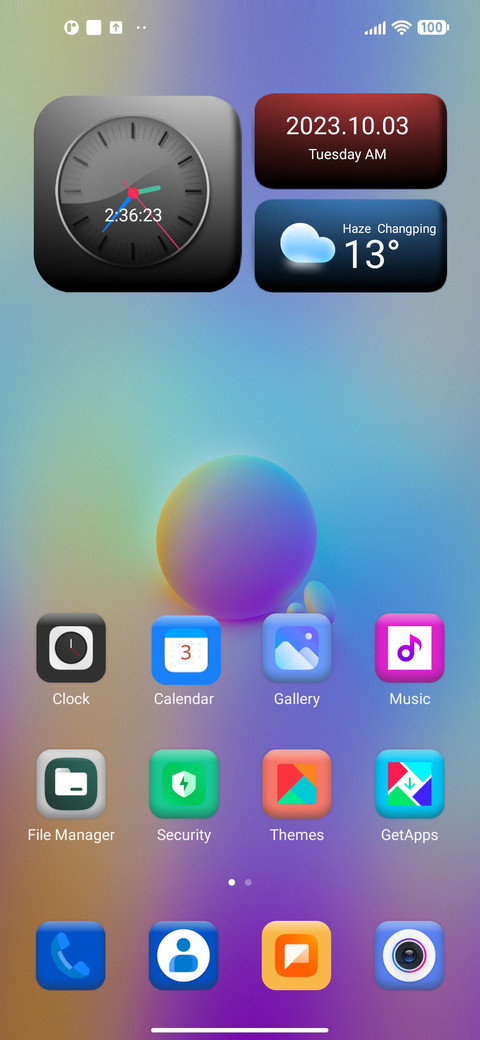 3D color screenshot