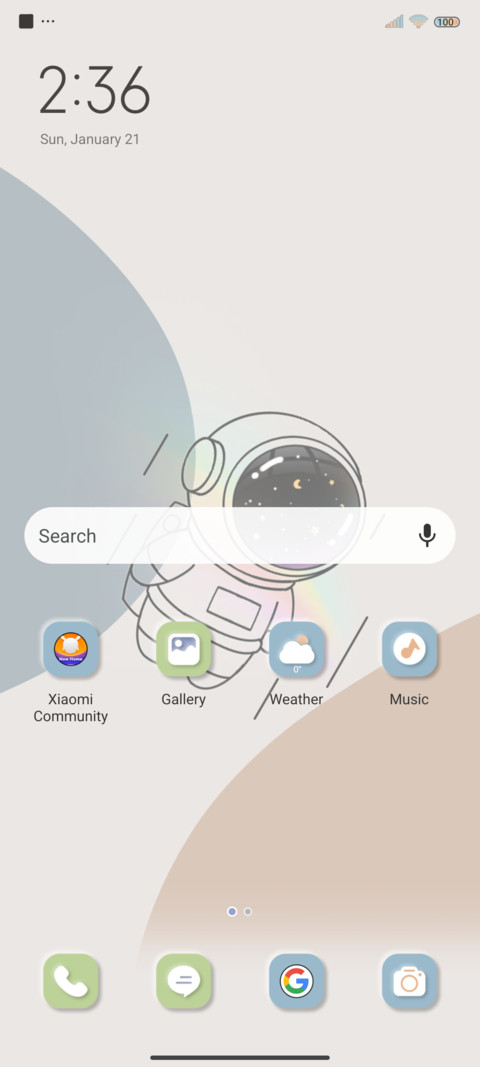 Morandi Simplicity screenshot