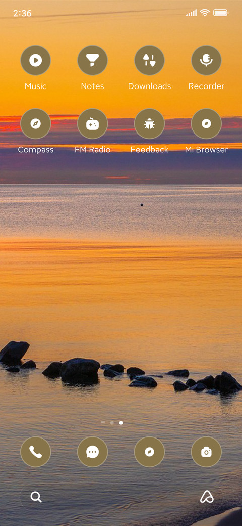 Sunrise screenshot