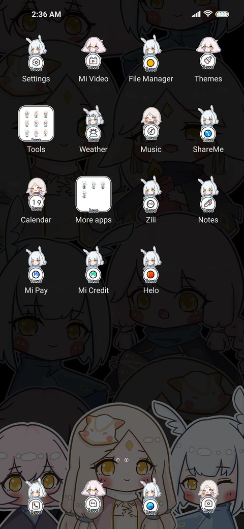 Dynamic cute girl screenshot