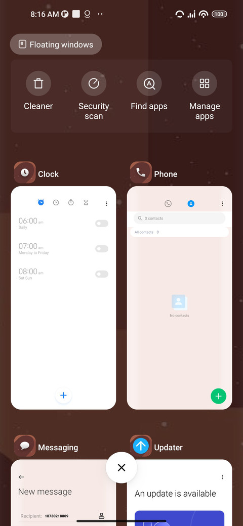 Architecture screenshot