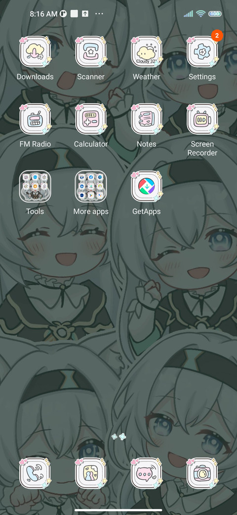 Cute happy girl screenshot