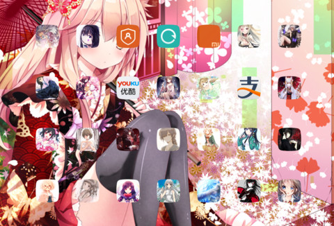 那些年追过的动漫女神（超多壁纸+下雨+自由桌面） screenshot