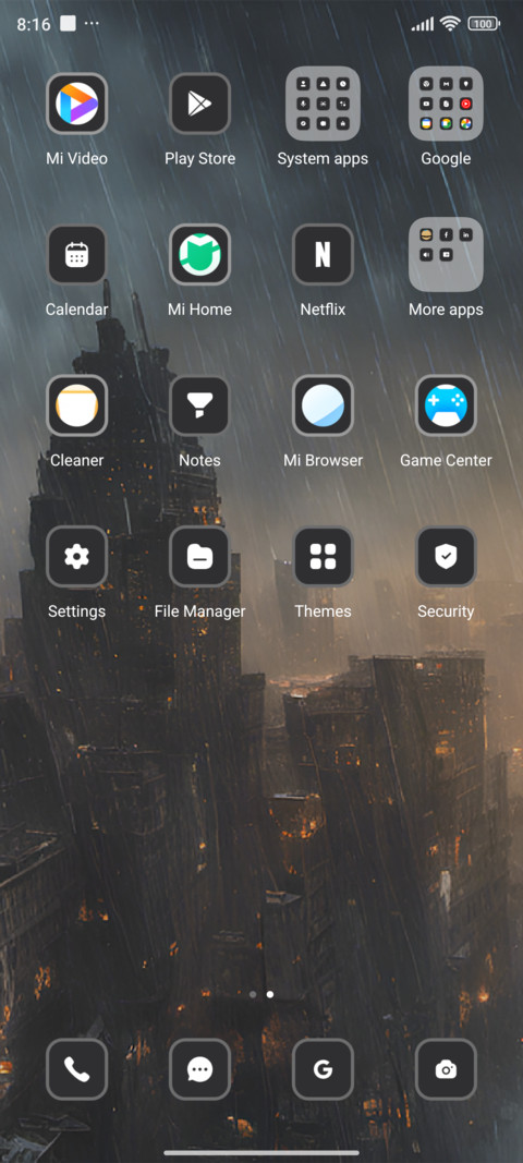 Rainy Town screenshot