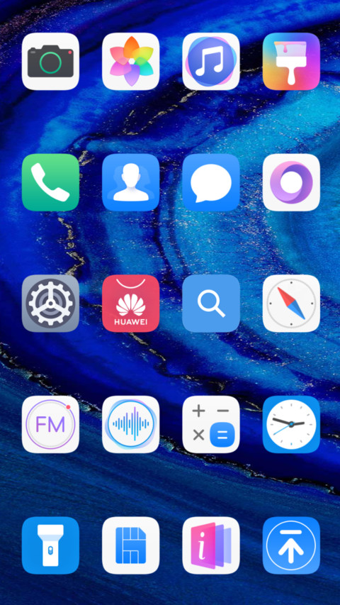 Huawei P30 dual dark screenshot