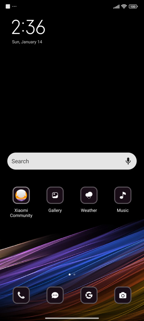 Rainbow Waves screenshot