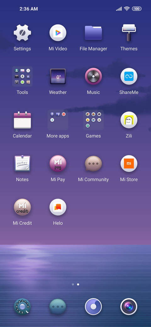 Leisure scenery screenshot