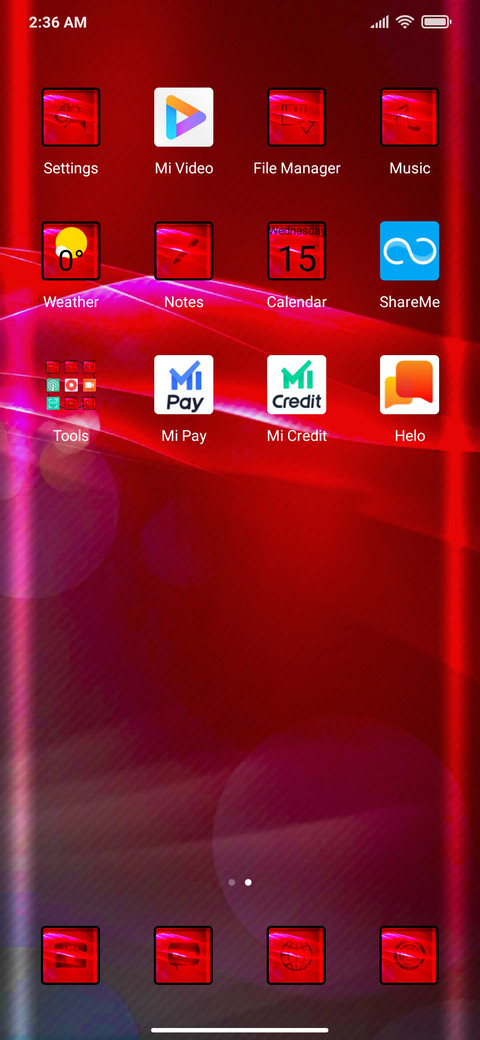 Red and Grey screenshot