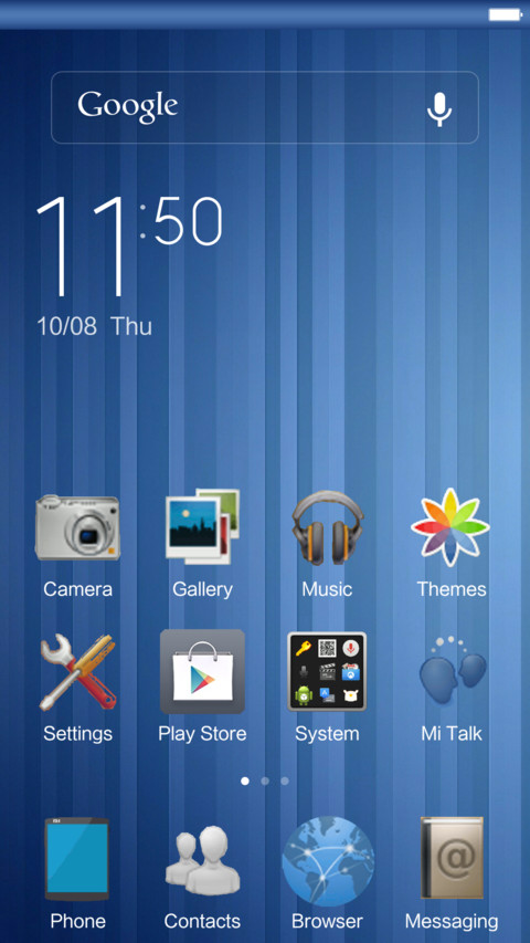 Mibuntu screenshot