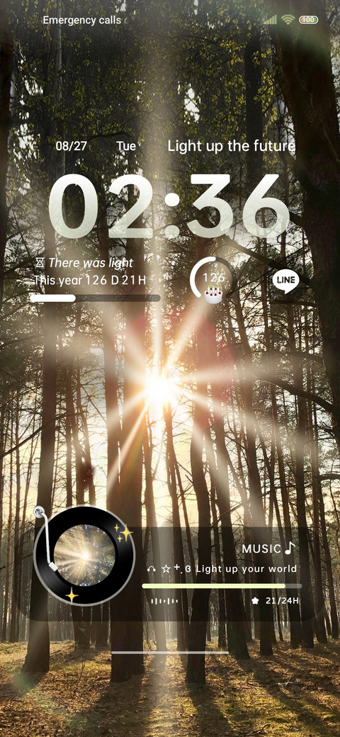 Natural forest screenshot