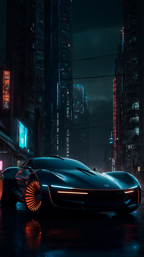 Futuristic Car screenshot