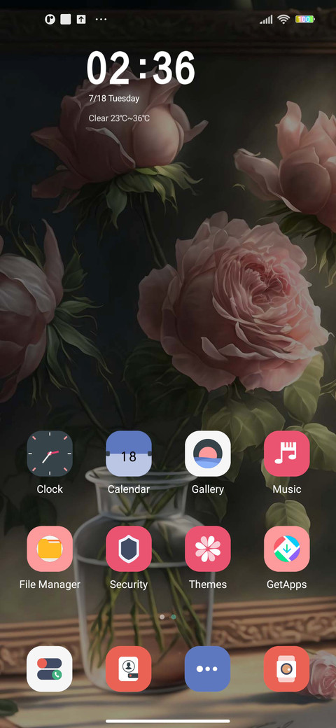  pink roses screenshot