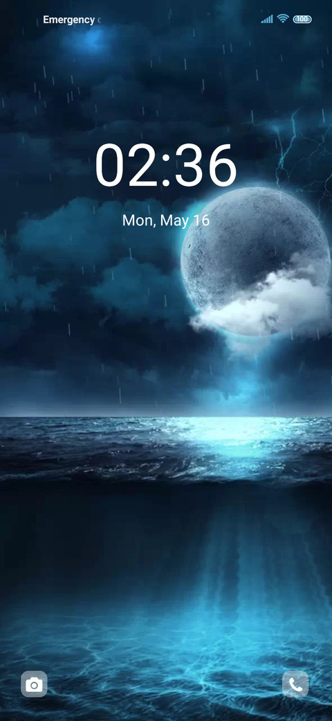 Storm ocean screenshot