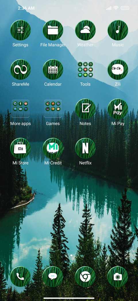 Pine three screenshot