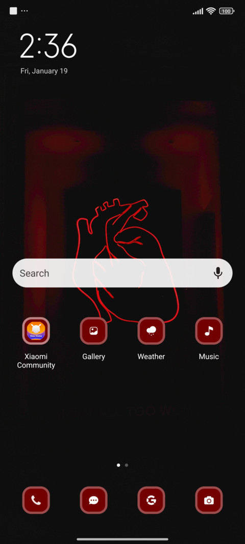 Heart screenshot