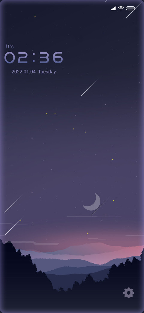 Morning dew stars screenshot