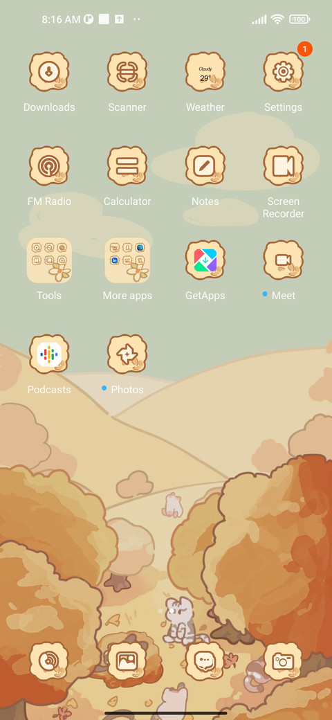 Autumn cable car screenshot