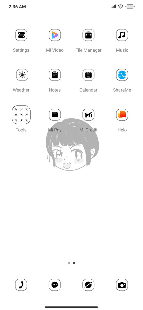 Cool Manga Girl screenshot