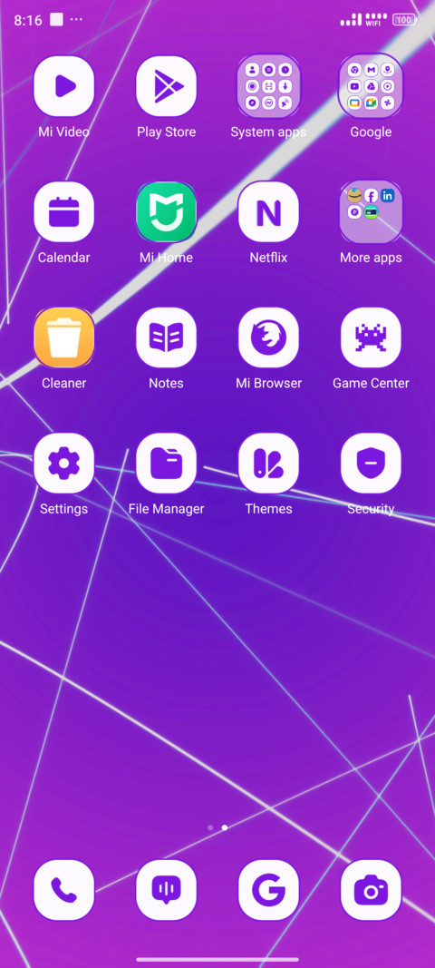 Abstract Gradient screenshot