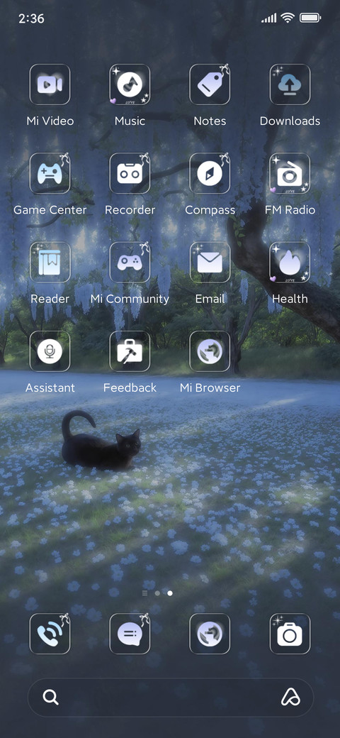 Cat in Blooms screenshot