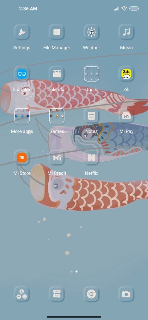 Japanese koi screenshot