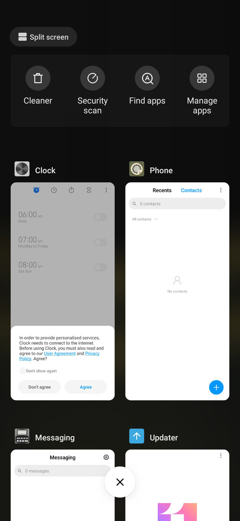 Leather business screenshot